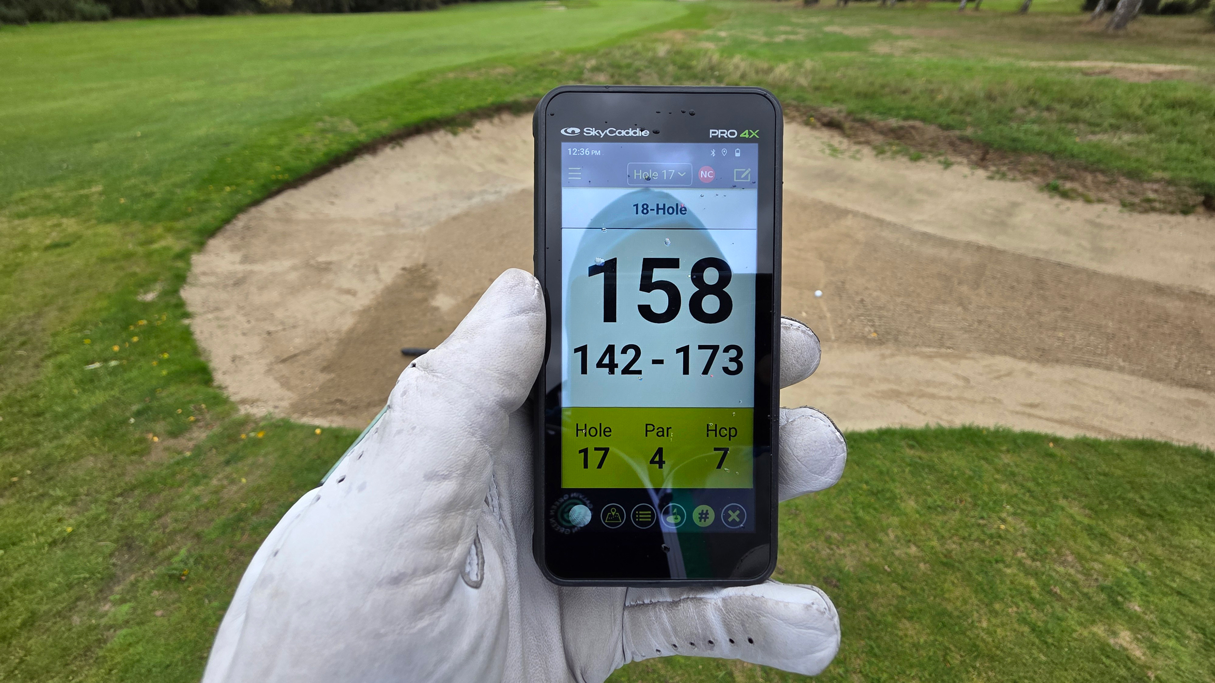 SkyCaddie Pro 4X Handheld GPS Review